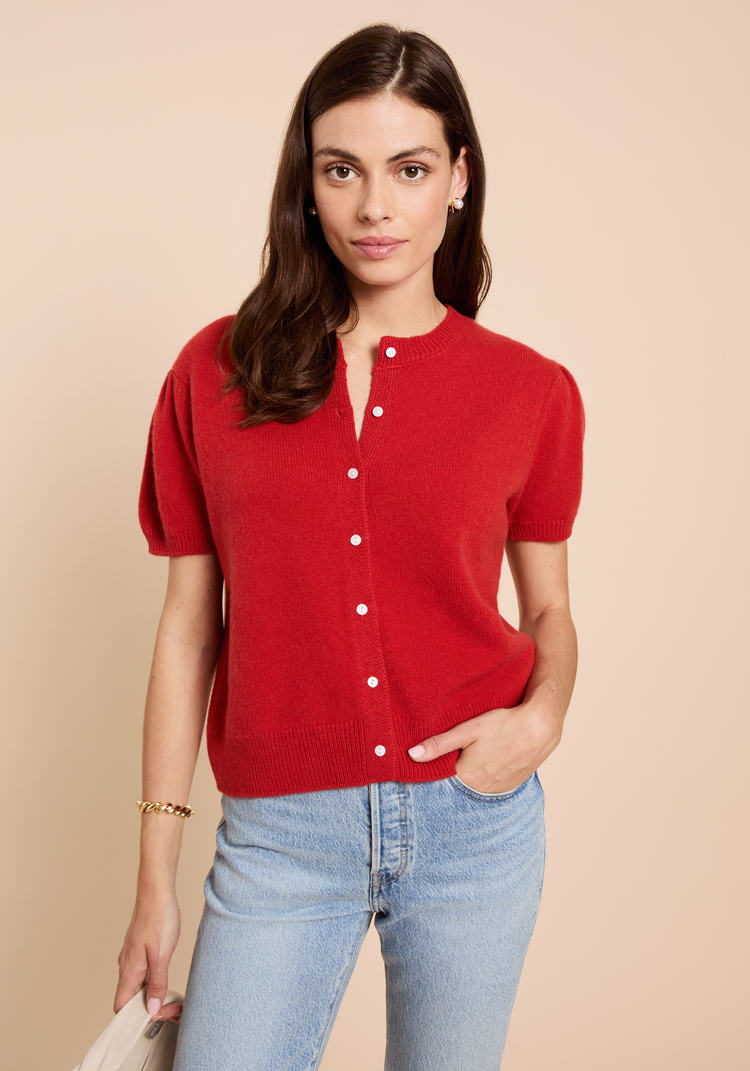Edie Cashmere Cardigan