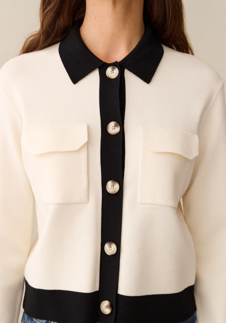 Celia Merino Wool Cardigan