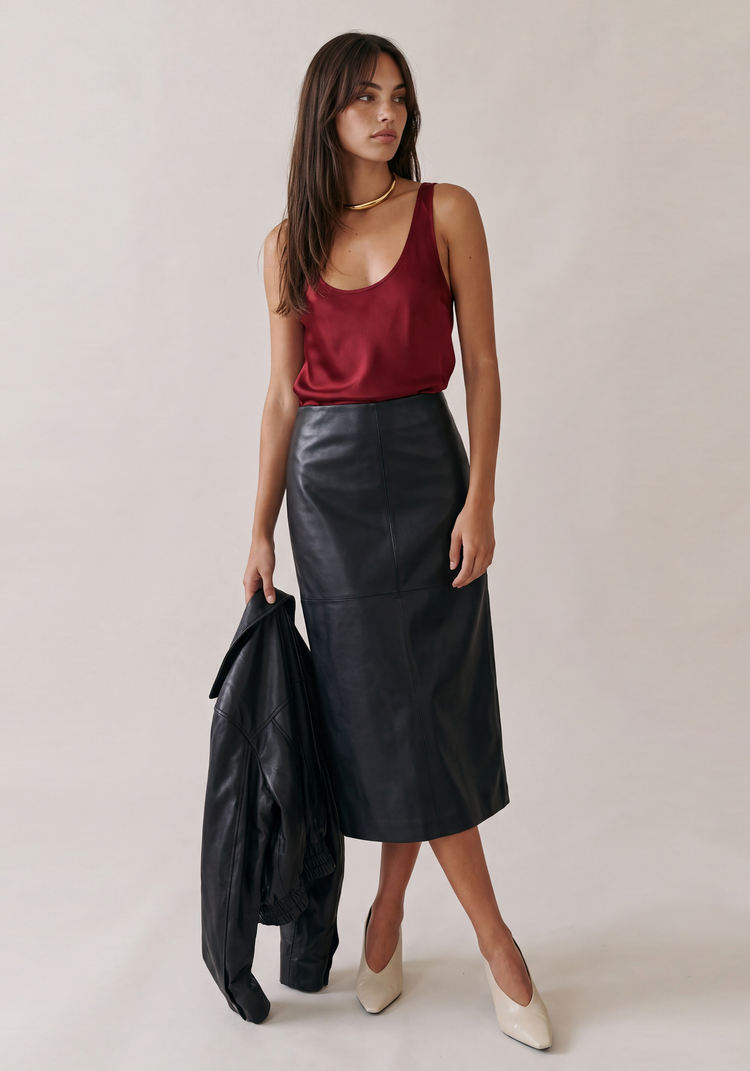 Charlene Silk Top