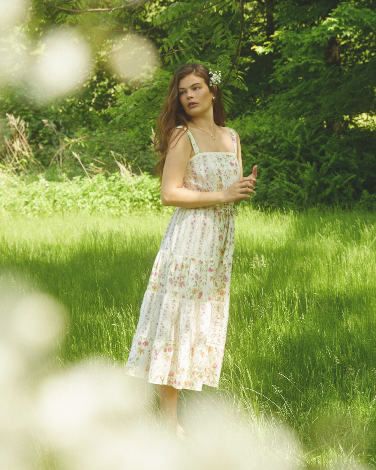 Camellia Cotton Dress