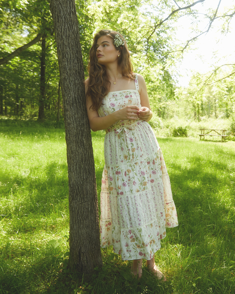 Camellia Cotton Dress