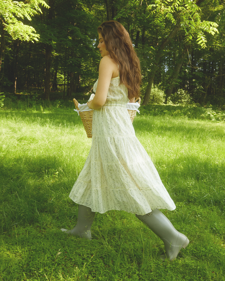 Camellia Cotton Dress