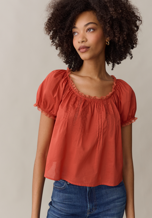 Isaline Cotton Top
