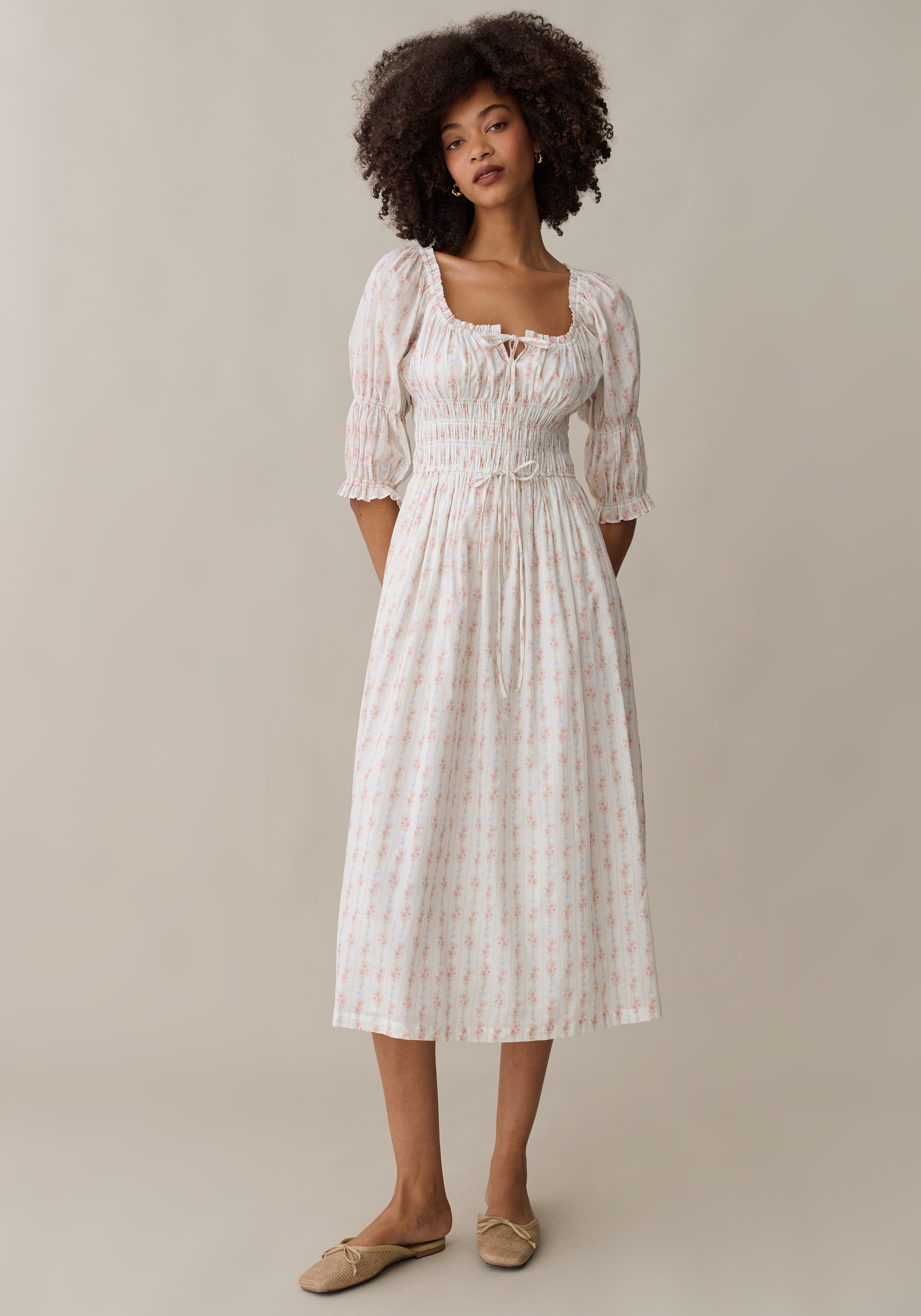 Marguerite Cotton Dress
