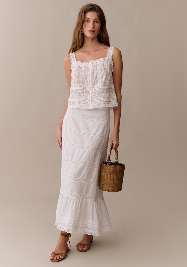 Madeleine Cotton Skirt
