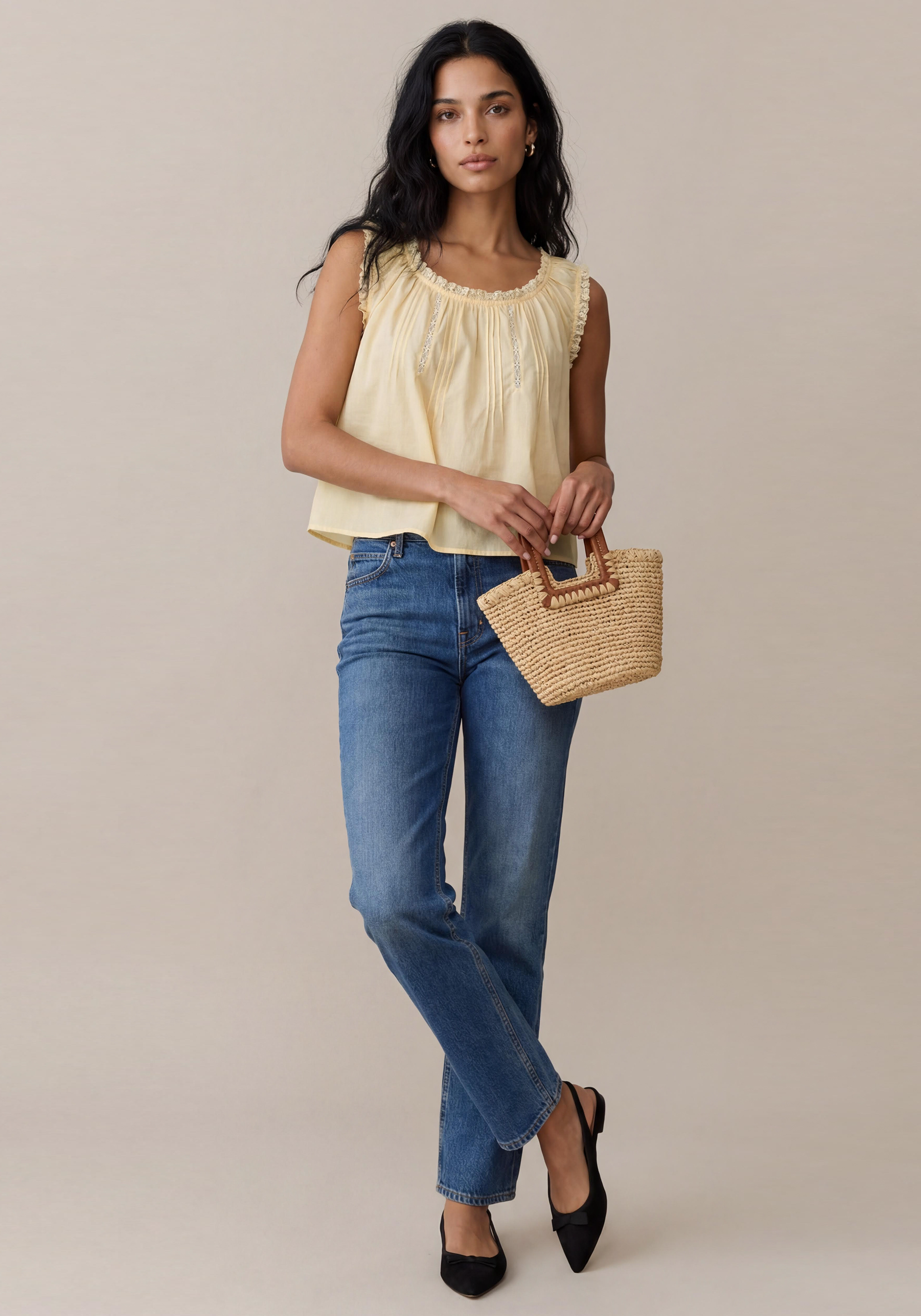Violetta Cotton Top
