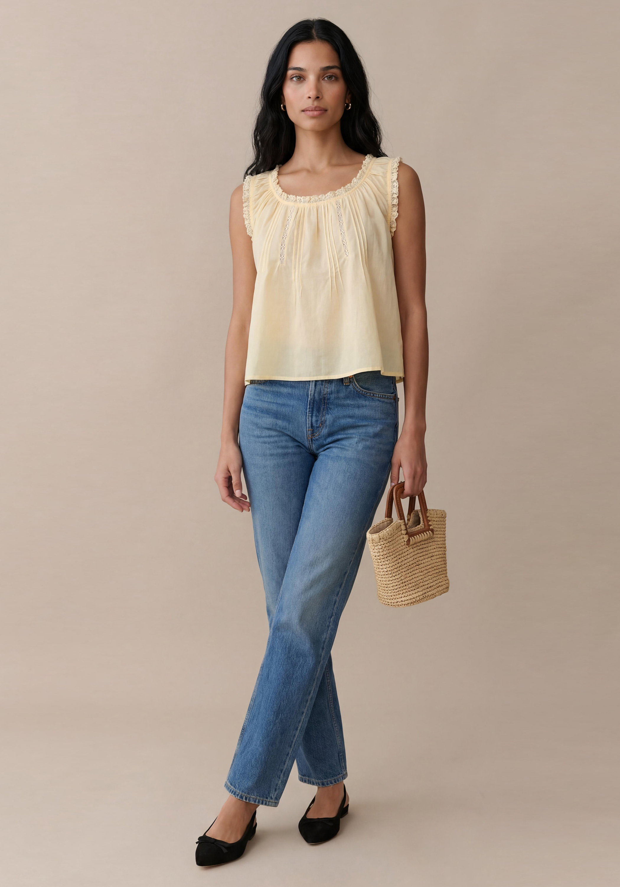 Violetta Cotton Top