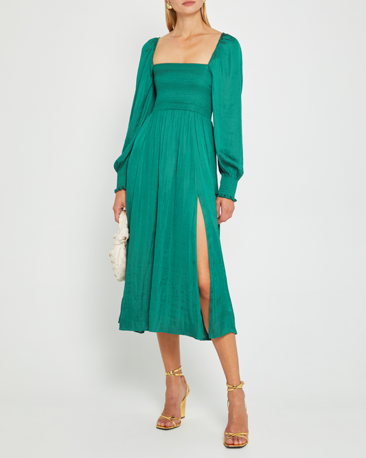 Classic Smocked Maxi Dress (to clear)