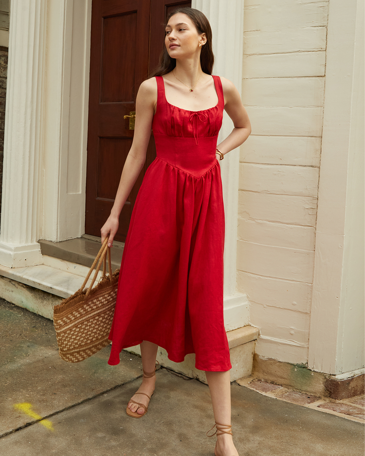Chiara Linen Dress