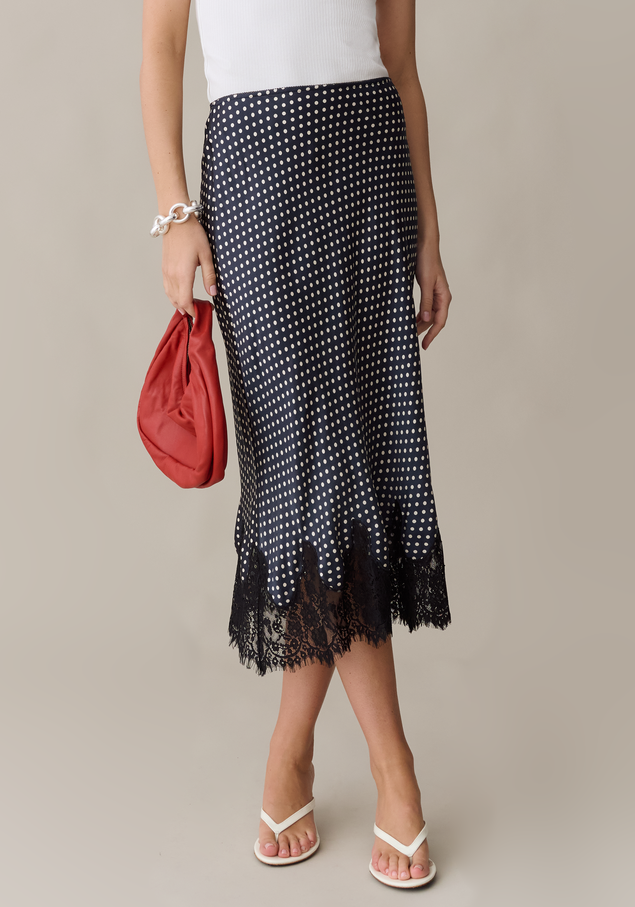 Evren Silk Skirt