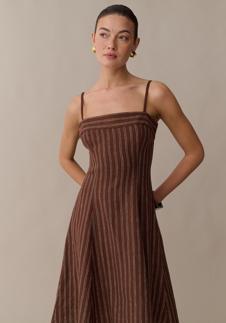Gizele Linen Dress