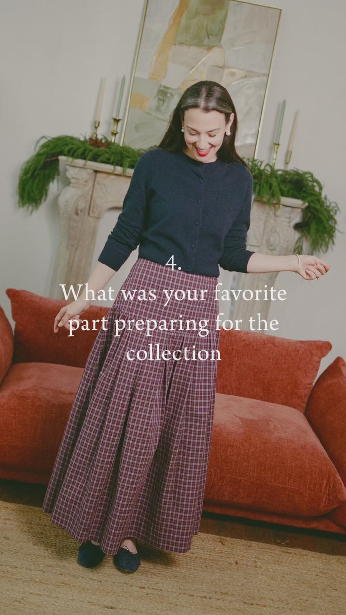 What was your favorite part preparing for the collection