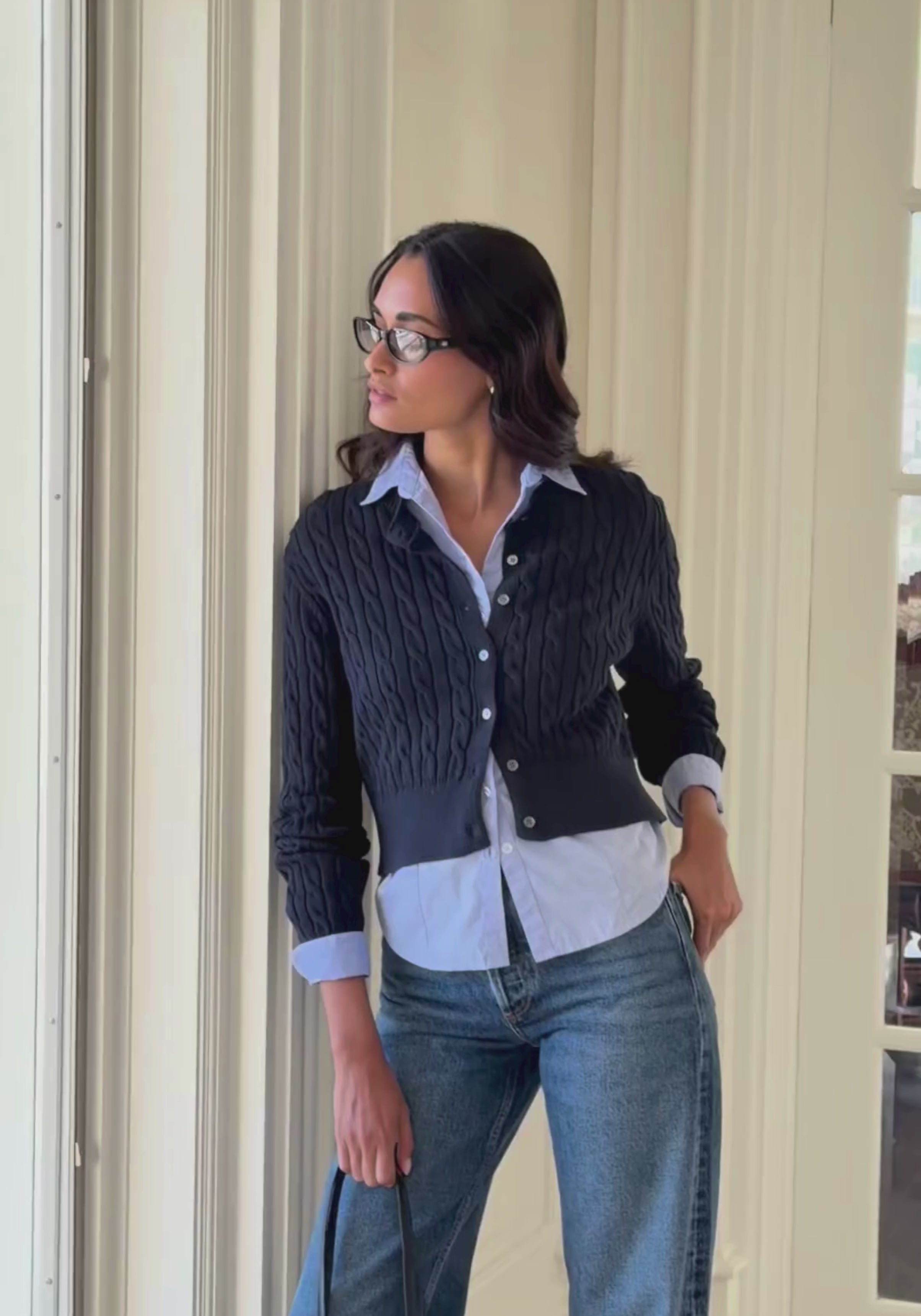 Yasmine Cotton Cardigan